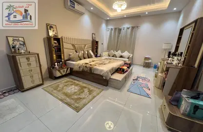 Villa - 4 Bedrooms - 6 Bathrooms for rent in Al Helio 1 - Al Helio - Ajman