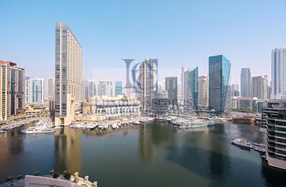 شقة - 1 حمام للايجار في باي سنترال غرب - باي سنترال - دبي مارينا - دبي