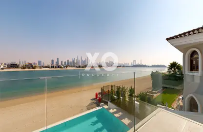 Villa - 5 Bedrooms - 4 Bathrooms for rent in Garden Homes Frond M - Garden Homes - Palm Jumeirah - Dubai