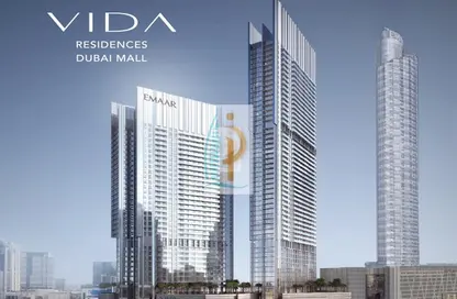 Apartment - 3 Bedrooms - 4 Bathrooms for sale in Vida Dubai Mall Tower 2 - Vida Residences Dubai Mall - Downtown Dubai - Dubai