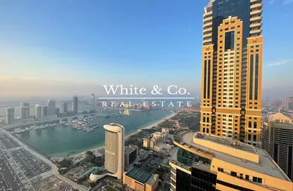 Apartment - 1 Bedroom - 2 Bathrooms for rent in Princess Tower - Dubai Marina - Dubai