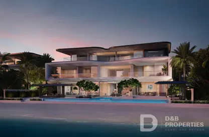 Villa - 7 Bedrooms - 7+ Bathrooms for sale in Palm Jebel Ali Frond K - Palm Jebel Ali - Dubai