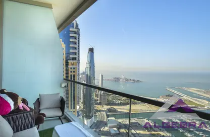 Apartment - 1 Bedroom - 2 Bathrooms for sale in Ocean Heights - Dubai Marina - Dubai