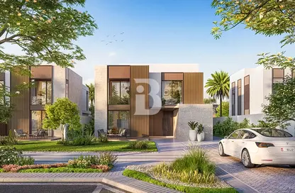Outdoor House image for: Villa - 5 Bedrooms for sale in Fay Alreeman - Al Shamkha - Abu Dhabi, Image 1