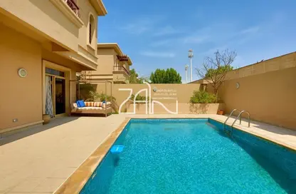 Pool image for: Villa - 4 Bedrooms - 6 Bathrooms for sale in Gardenia - Al Raha Golf Gardens - Abu Dhabi, Image 1