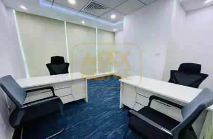Office Space - Studio - 4 Bathrooms for rent in Hanging Garden Tower - Al Danah - Abu Dhabi