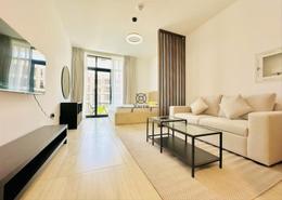 Living Room image for: Studio - 1 bathroom for rent in Pantheon Elysee II - Jumeirah Village Circle - Dubai, Image 1