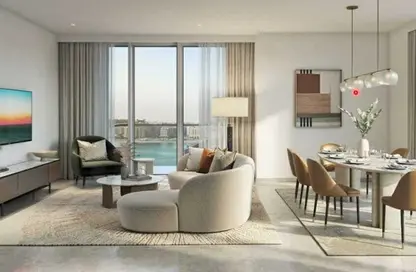 Apartment - 1 Bedroom - 1 Bathroom for sale in Beachgate by Address - EMAAR Beachfront - Dubai Harbour - Dubai