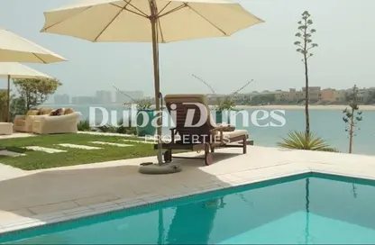 Villa - 4 Bedrooms - 5 Bathrooms for rent in Garden Homes Frond F - Garden Homes - Palm Jumeirah - Dubai