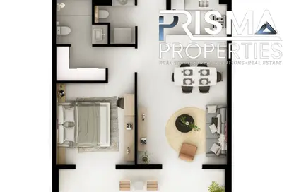 Apartment - 1 Bedroom - 2 Bathrooms for sale in Viera Residences - Dubai Production City (IMPZ) - Dubai
