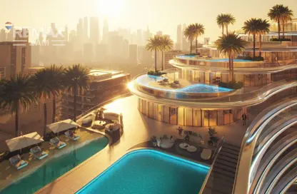 شقة - 1 حمام للبيع في بينغاتي أكوارايز - الخليج التجاري - دبي