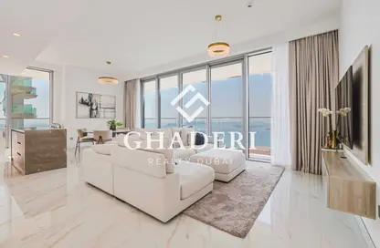 شقة - 2 غرف نوم - 2 حمامات للبيع في برج Beach Isle 1 - بيتش آيل - إعمار بيتشفرونت - دبي هاربور - دبي