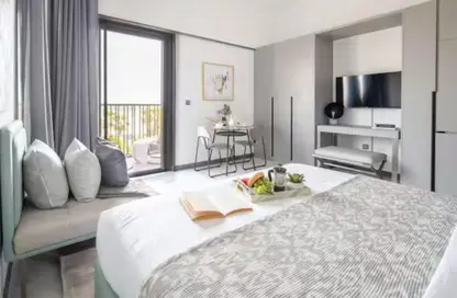 Apartment - Studio - 1 Bathroom for rent in Beverly Residence - Jumeirah Village Circle - Dubai