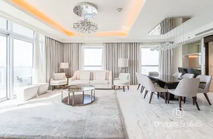 شقة - 3 غرف نوم - 4 حمامات للايجار في العنوان رزيدنس فاونتن فيوز 1 - العنوان رزيدنس فاونتن فيوز - دبي وسط المدينة - دبي