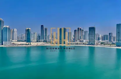 Apartment - 2 Bedrooms - 3 Bathrooms for rent in La Plage Tower - Al Mamzar - Sharjah - Sharjah