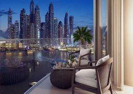 Apartment - 3 bedrooms - 3 bathrooms for sale in Palace Beach Residence - EMAAR Beachfront - Dubai Harbour - Dubai