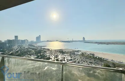 شقة - 3 غرف نوم - 4 حمامات للايجار في برج بينونة 2 - شارع الكورنيش - أبوظبي