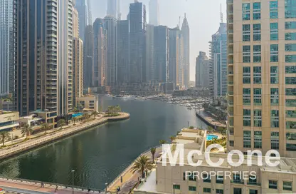 Apartment - 3 Bedrooms - 4 Bathrooms for sale in Trident Bayside - Dubai Marina - Dubai