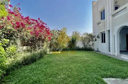 Garden image for: Villa - 7 Bedrooms for rent in Al Yasat Compound - Al Karamah - Abu Dhabi, Image 1