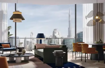 شقة - غرفة نوم - 1 حمام للبيع في بنينسولا ثري - بنينسولا - الخليج التجاري - دبي