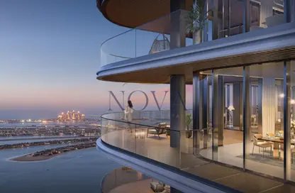 Apartment - 3 Bedrooms - 3 Bathrooms for sale in Seapoint - EMAAR Beachfront - Dubai Harbour - Dubai