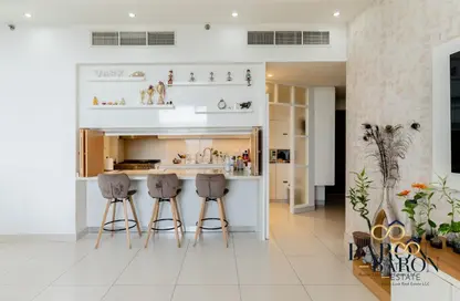 Apartment - 3 Bedrooms - 3 Bathrooms for rent in Park Point Building C - Park Point - Dubai Hills Estate - Dubai