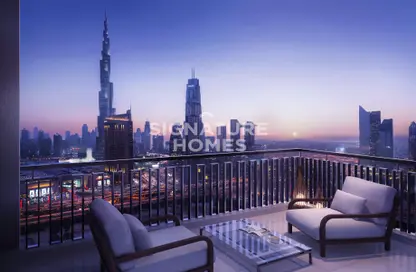Terrace image for: Apartment - 3 Bedrooms - 4 Bathrooms for sale in Downtown Views II - Downtown Dubai - Dubai, Image 1