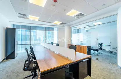 Office Space - Studio - 1 Bathroom for rent in North Tower - Emirates Financial Towers - DIFC - Dubai