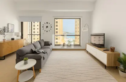 Apartment - 1 Bedroom - 2 Bathrooms for rent in Bahar 6 - Bahar - Jumeirah Beach Residence - Dubai