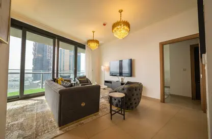 Apartment - 1 Bedroom - 2 Bathrooms for rent in Burj Vista 2 - Burj Vista - Downtown Dubai - Dubai