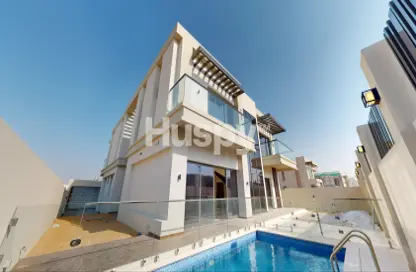 Pool image for: Villa - 5 Bedrooms for rent in West Village - Al Furjan - Dubai, Image 1