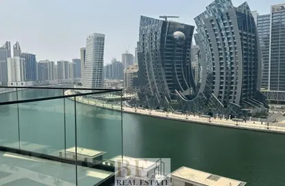 Apartment - Studio - 1 Bathroom for rent in Binghatti Canal - Business Bay - Dubai