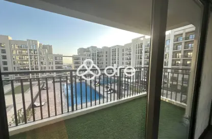 Apartment - 3 Bedrooms - 3 Bathrooms for rent in Hayat Boulevard-1A - Hayat Boulevard - Town Square - Dubai