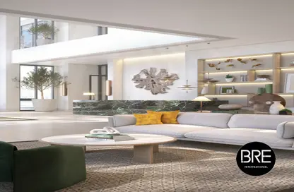 Living Room image for: Apartment - 1 Bedroom - 2 Bathrooms for sale in Elvira - Park Heights - Dubai Hills Estate - Dubai, Image 1