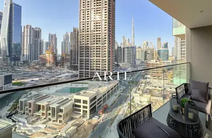 Apartment - 1 Bedroom - 2 Bathrooms for rent in Peninsula Five - Peninsula - Business Bay - Dubai