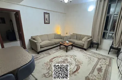 شقة - غرفة نوم - 2 حمامات للايجار في أورينت تاور 2 - أورينت تاور - البستان - عجمان