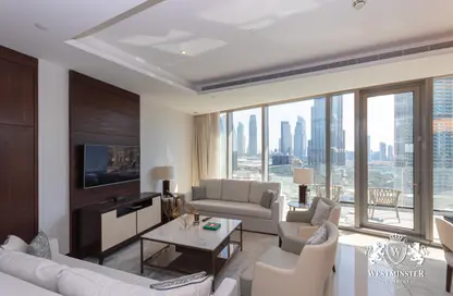 Apartment - 3 Bedrooms - 5 Bathrooms for rent in The Address Sky View Tower 1 - The Address Sky View Towers - Downtown Dubai - Dubai