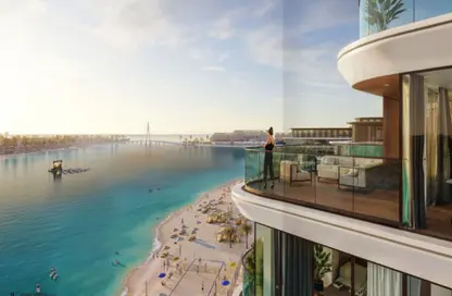 Apartment - 1 Bedroom - 2 Bathrooms for sale in Pierside Marina Residences - Siniyah Island - Umm Al Quwain Marina - Umm Al Quwain