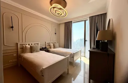 Apartment - 3 Bedrooms - 3 Bathrooms for rent in Boulevard Point - Downtown Dubai - Dubai