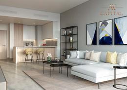 Living / Dining Room image for: Studio - 1 bathroom for sale in Peninsula Two - Peninsula - Business Bay - Dubai, Image 1