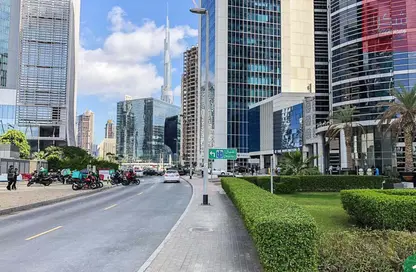 Office Space - Studio - 1 Bathroom for rent in Silver Bay Tower - Business Bay - Dubai