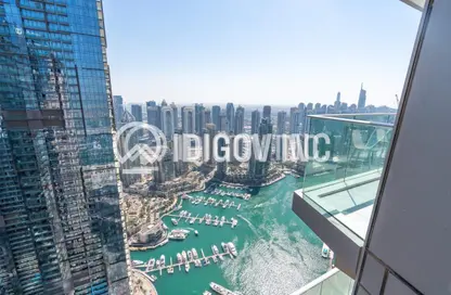 Apartment - 3 Bedrooms - 3 Bathrooms for sale in Damac Heights - Dubai Marina - Dubai