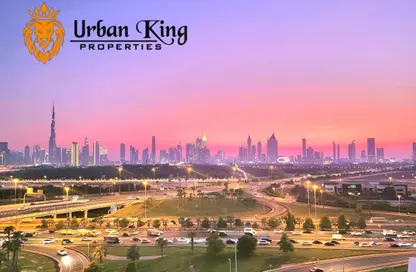 شقة - 2 غرف نوم - 3 حمامات للايجار في حديقة الوليد 1 - حديقة الوليد - الجداف - دبي