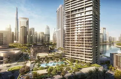 Apartment - Studio - 1 Bathroom for sale in Peninsula Four - Peninsula - Business Bay - Dubai