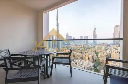 Apartment - 2 Bedrooms - 2 Bathrooms for rent in Bellevue Tower 2 - Bellevue Towers - Downtown Dubai - Dubai