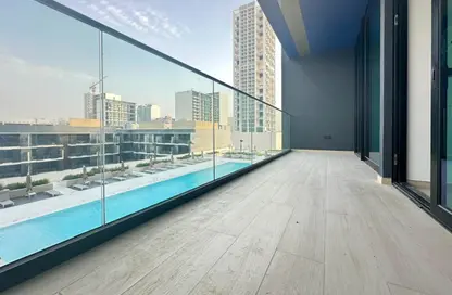 Apartment - 1 Bedroom - 2 Bathrooms for rent in Binghatti Corner - Jumeirah Village Circle - Dubai