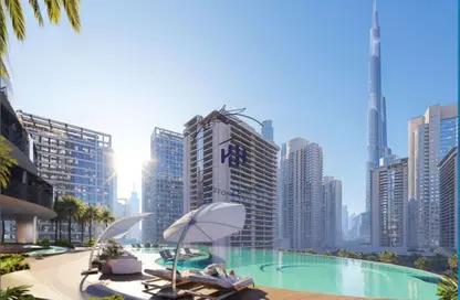 Apartment - Studio - 1 Bathroom for sale in Binghatti Skyblade - Downtown Dubai - Dubai