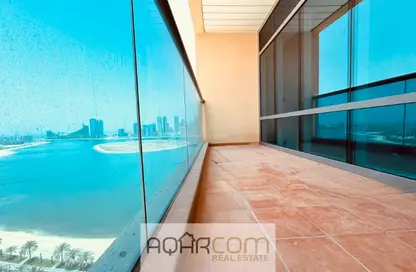 Apartment - 2 Bedrooms - 3 Bathrooms for rent in Danat Al Khan Tower - Al Khan Lagoon - Al Khan - Sharjah