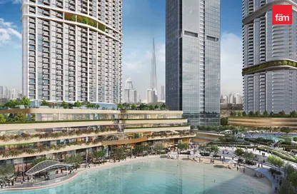 Apartment - 1 Bedroom - 2 Bathrooms for sale in 320 Riverside Crescent - Sobha Hartland II - Bukadra - Dubai