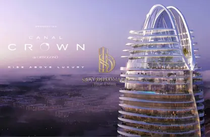 Apartment - 2 Bedrooms - 3 Bathrooms for sale in Canal Crown 1 - Canal Crown - Business Bay - Dubai